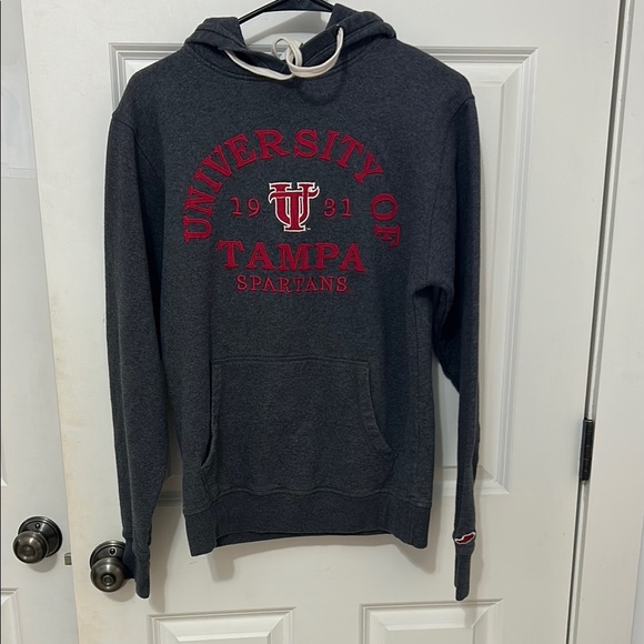 University of Tampa Hoodie sweatshirt size small dark gray - Picture 1 of 2